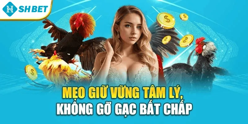 Mẹo giữ vững tâm lý, không gỡ gạc bất chấp